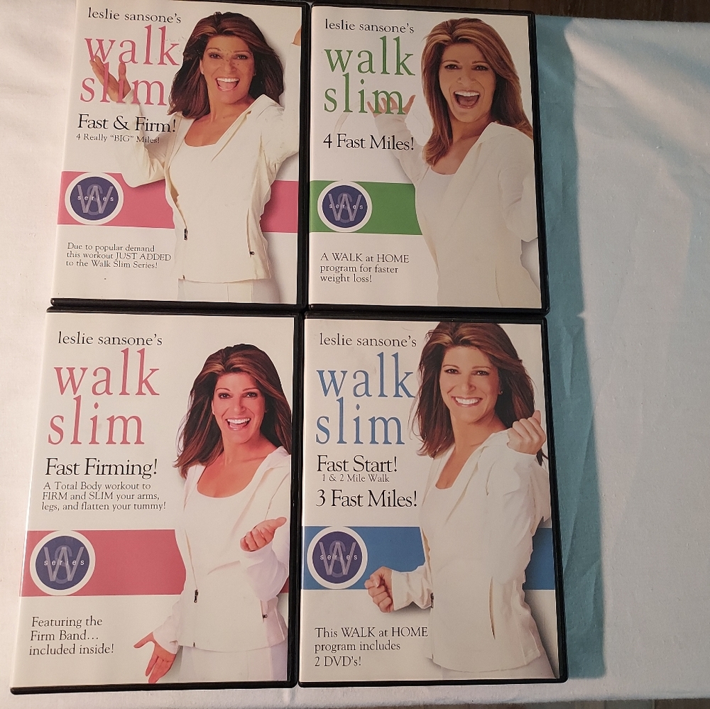 Leslie Sansone's  DVD at home walking workout